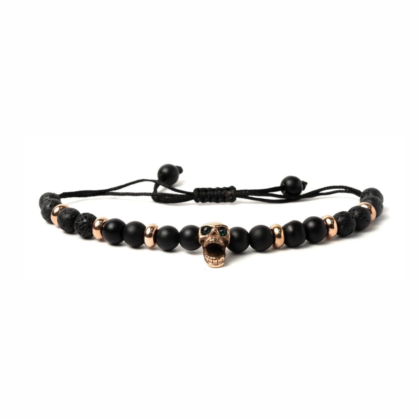 Pulsera Screaming Skull Rose