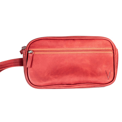 Neceser Doble Rojo Vintage