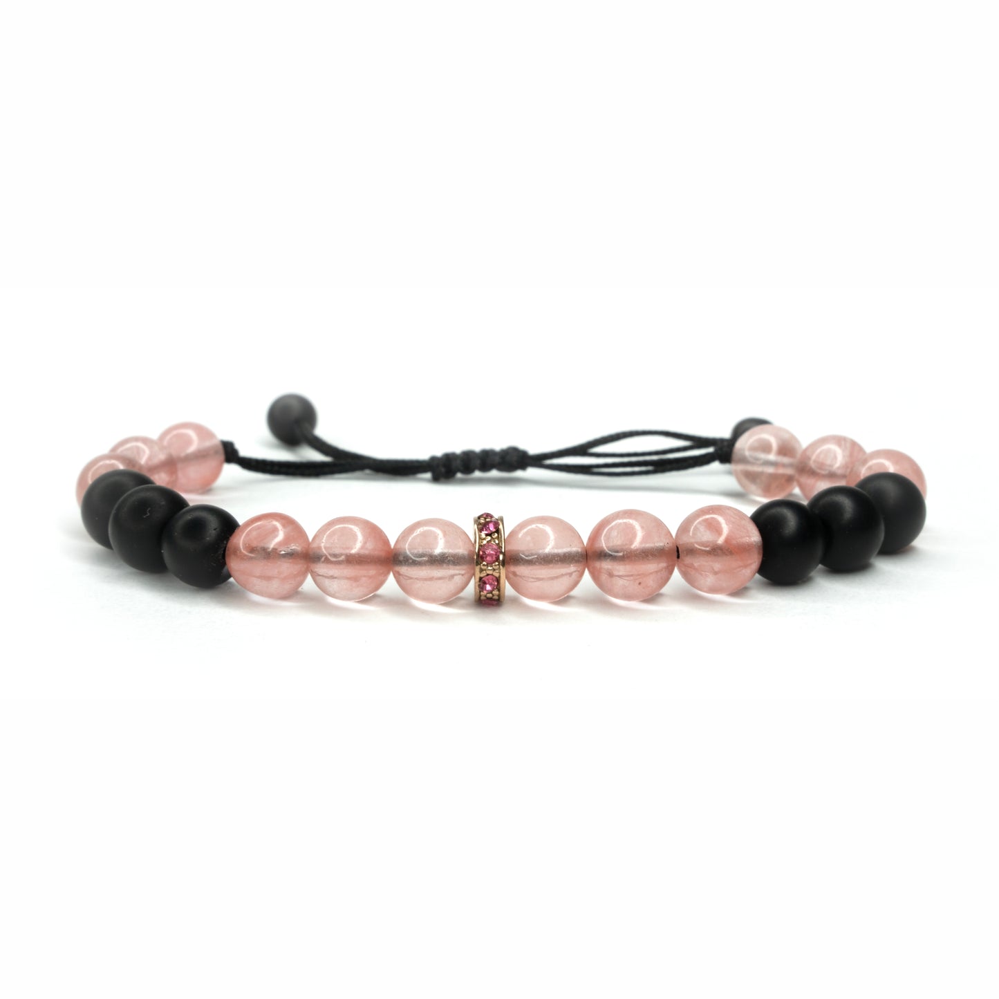 Pulsera Salmon Black Stopper