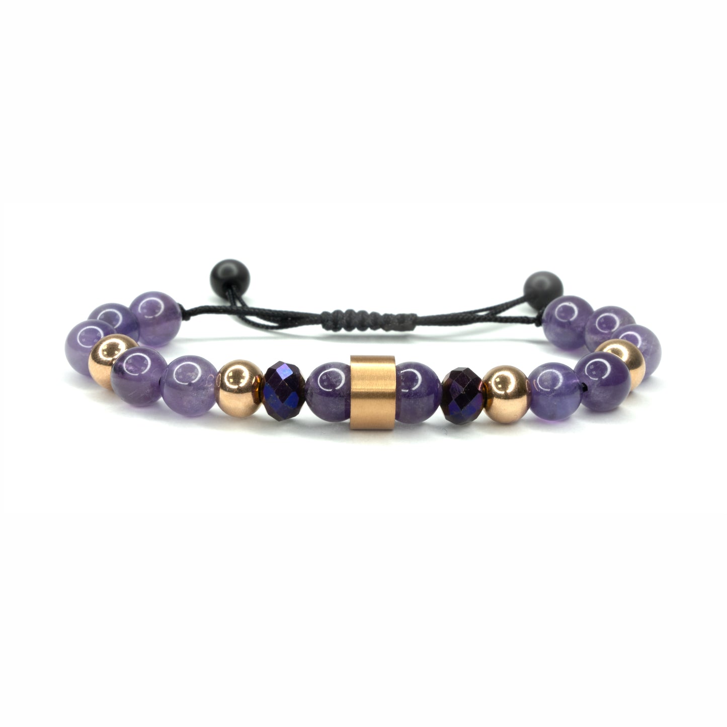 Pulsera Violet Minimal Rose