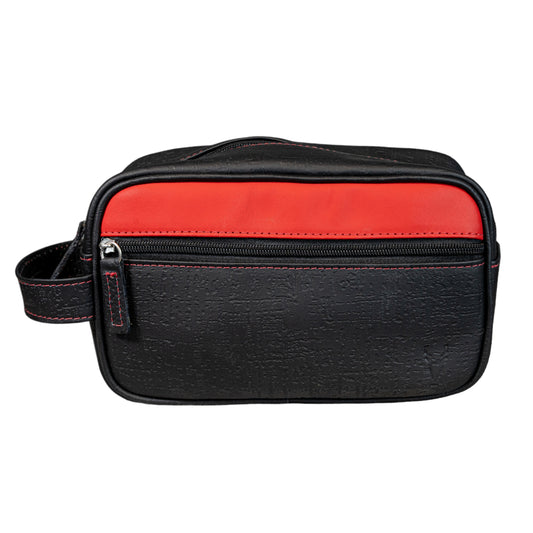 Neceser Compacto Negro Egipcio interior Rojo Ferrari