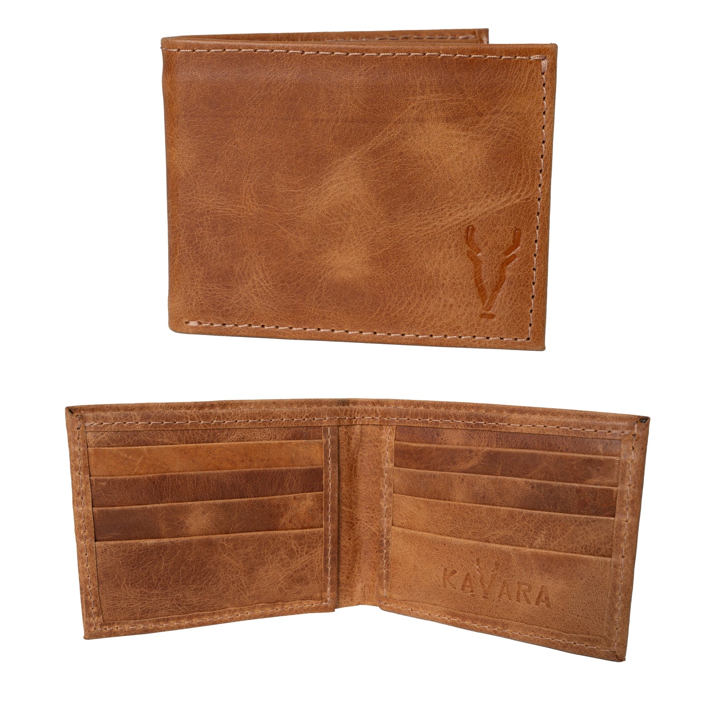 Billetera Grande Mostaza Vintage