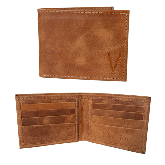 Billetera Grande Mostaza Vintage