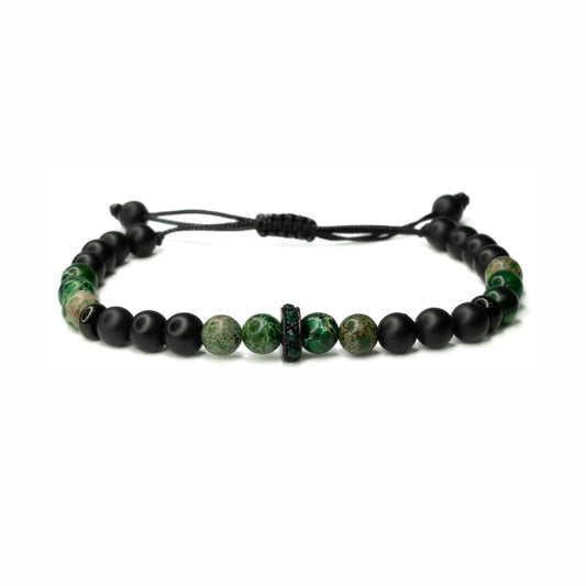 Pulsera Stopper Dark Green