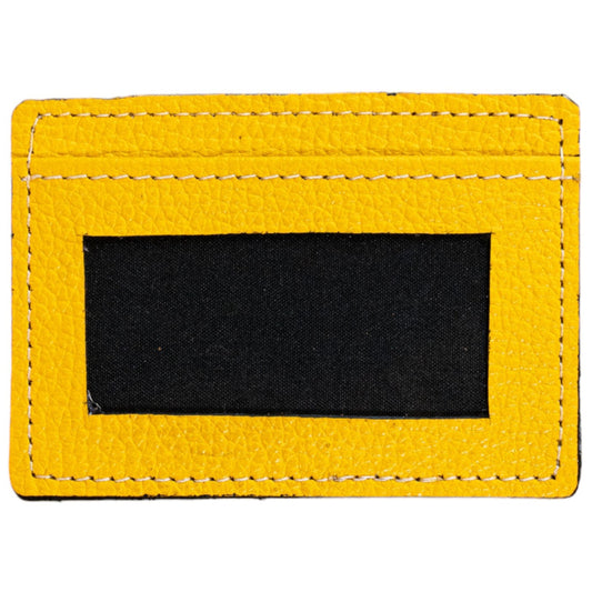Tarjetero Model S Amarillo Granulado