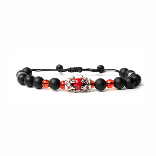 Pulsera Crimson Double King Silver