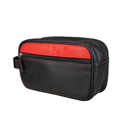 Neceser Compacto Negro Mate interior Rojo Ferrari