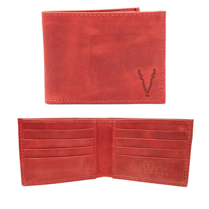 Billetera Grande Rojo Vintage