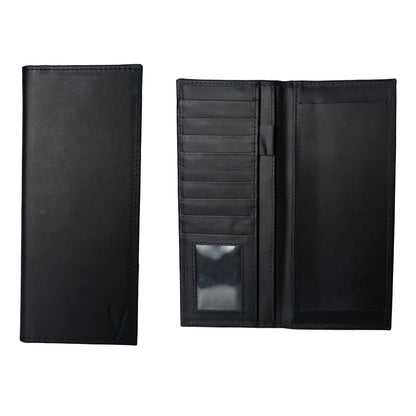 Porta Chequera Negro Mate