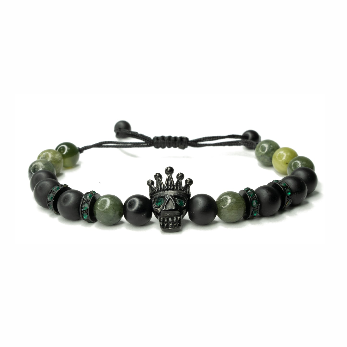Pulsera Death King Moss Green