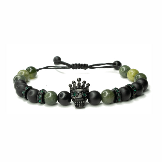 Pulsera Death King Moss Green