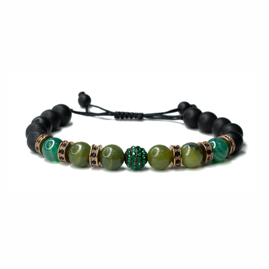Pulsera Disco Stopper Moss Green