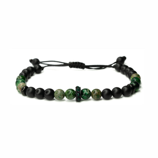 Pulsera Stopper Dark Green