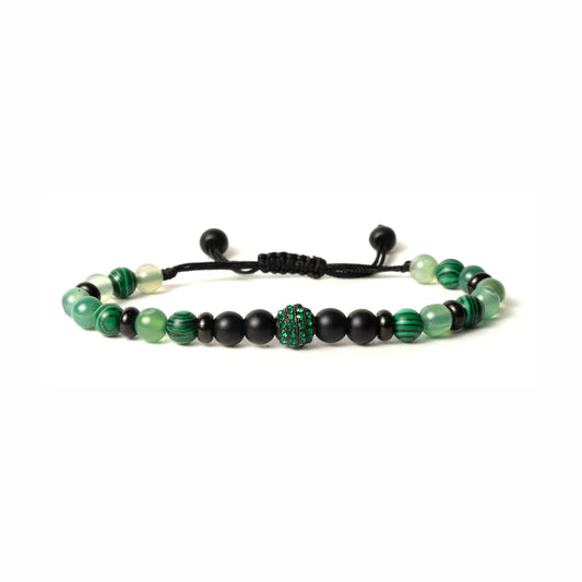 Pulsera Nature Emerald Ball