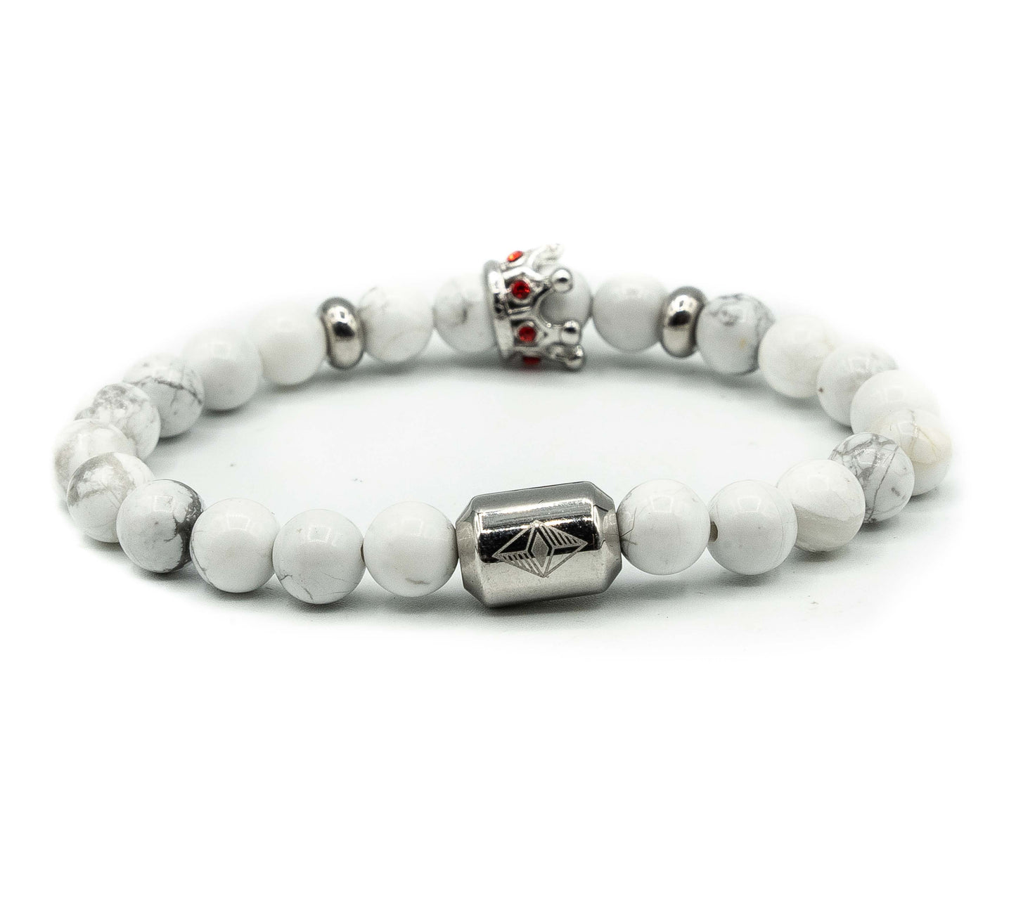 Pulsera con Corona Marques Acero Inoxidable / Blanca
