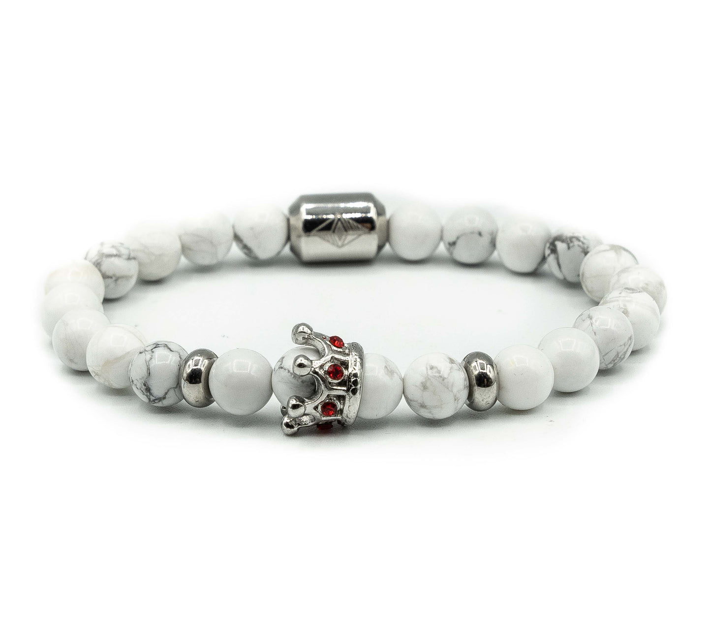 Pulsera con Corona Marques Acero Inoxidable / Blanca