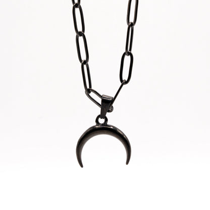 Cadena Clip con Media Luna