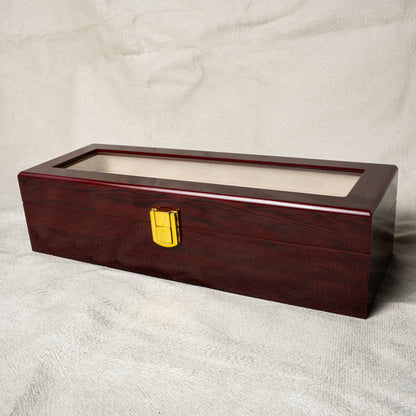 Caja Organizadora Bordo Madera 6 Espacios