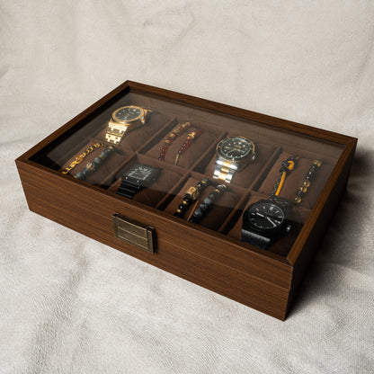 Caja Organizadora Madera 8 Espacios