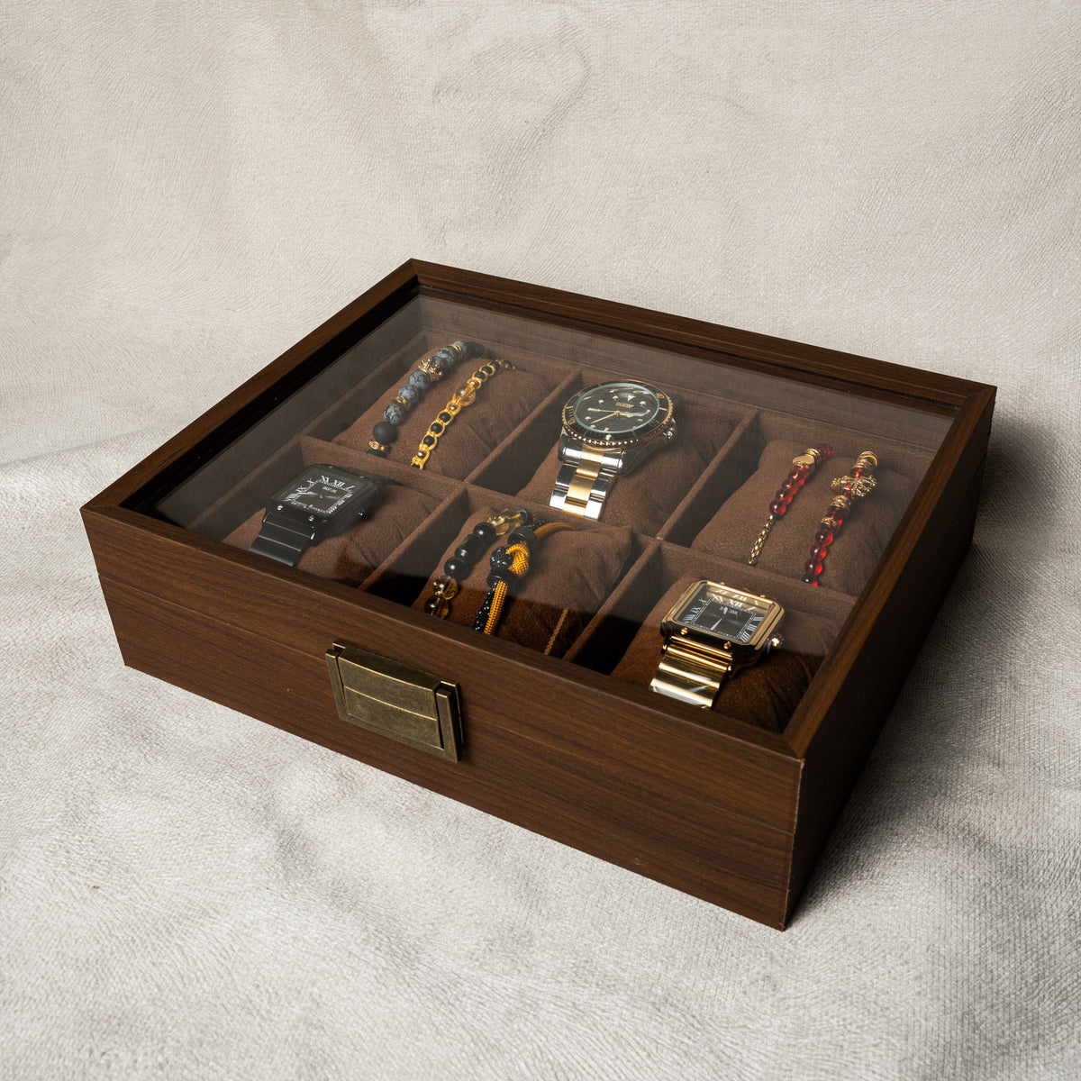Caja Organizadora Madera 6 Espacios