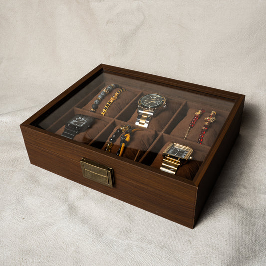 Caja Organizadora Madera 6 Espacios