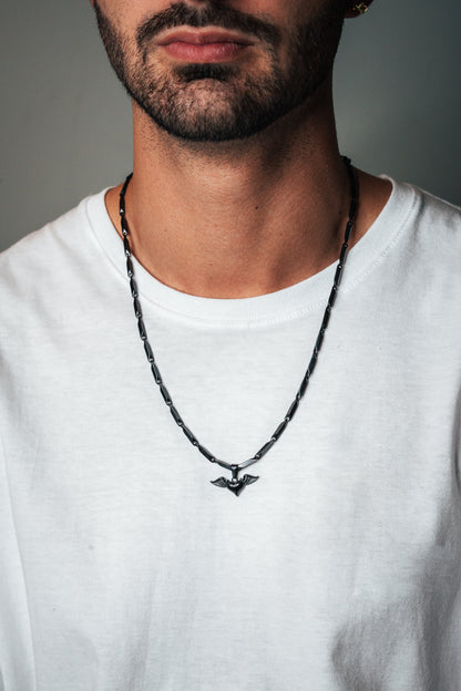 Cadena Hand Made con Dije Forever Love