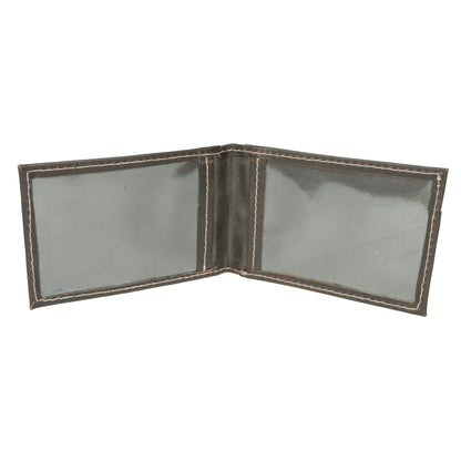 Tarjetero Nuevo Marron Oscuro Vintage