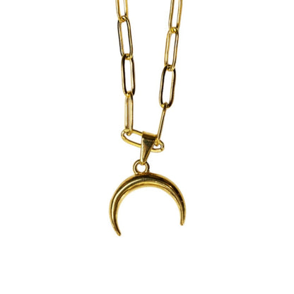 Cadena Clip con Media Luna