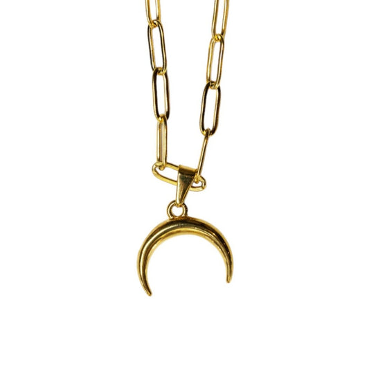 Cadena Clip con Media Luna