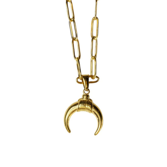 Cadena Clip con dije Horn
