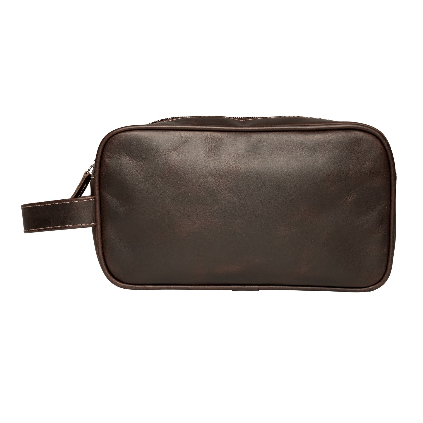Neceser Doble Marron Oscuro Vintage
