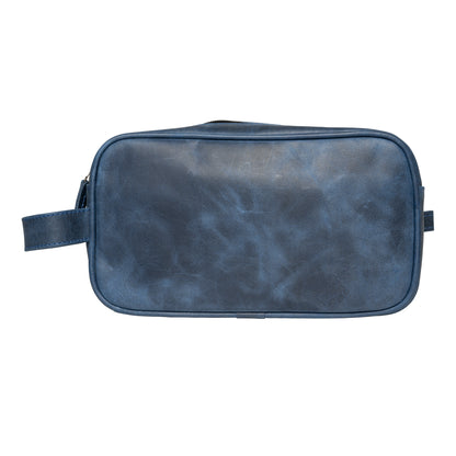 Neceser Doble Azul Vintage