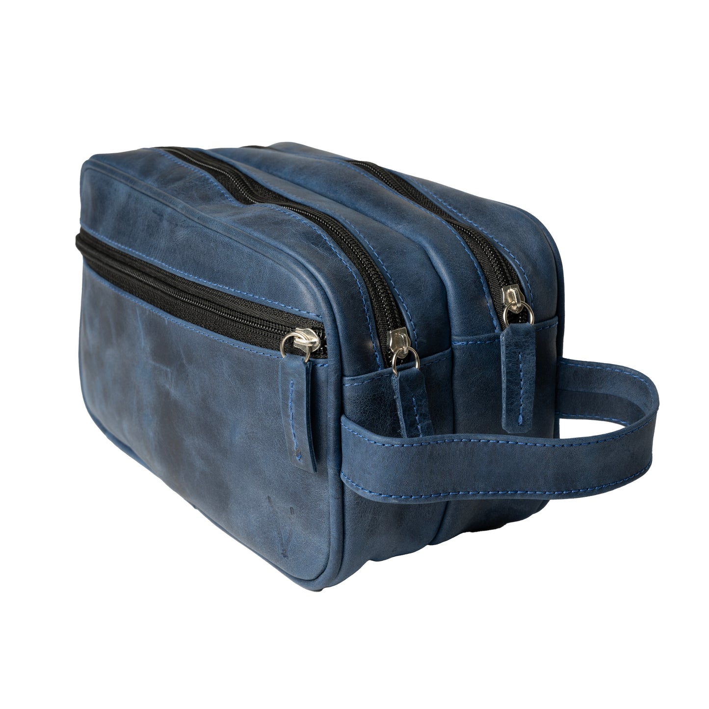 Neceser Doble Azul Vintage