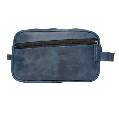 Neceser Doble Azul Vintage