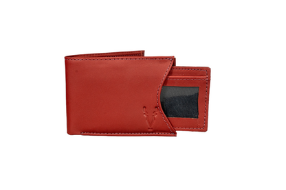 Billetera con Tarjetero Extraible Rojo Vino