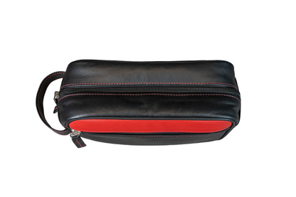 Neceser Compacto Negro Mate interior Rojo Ferrari