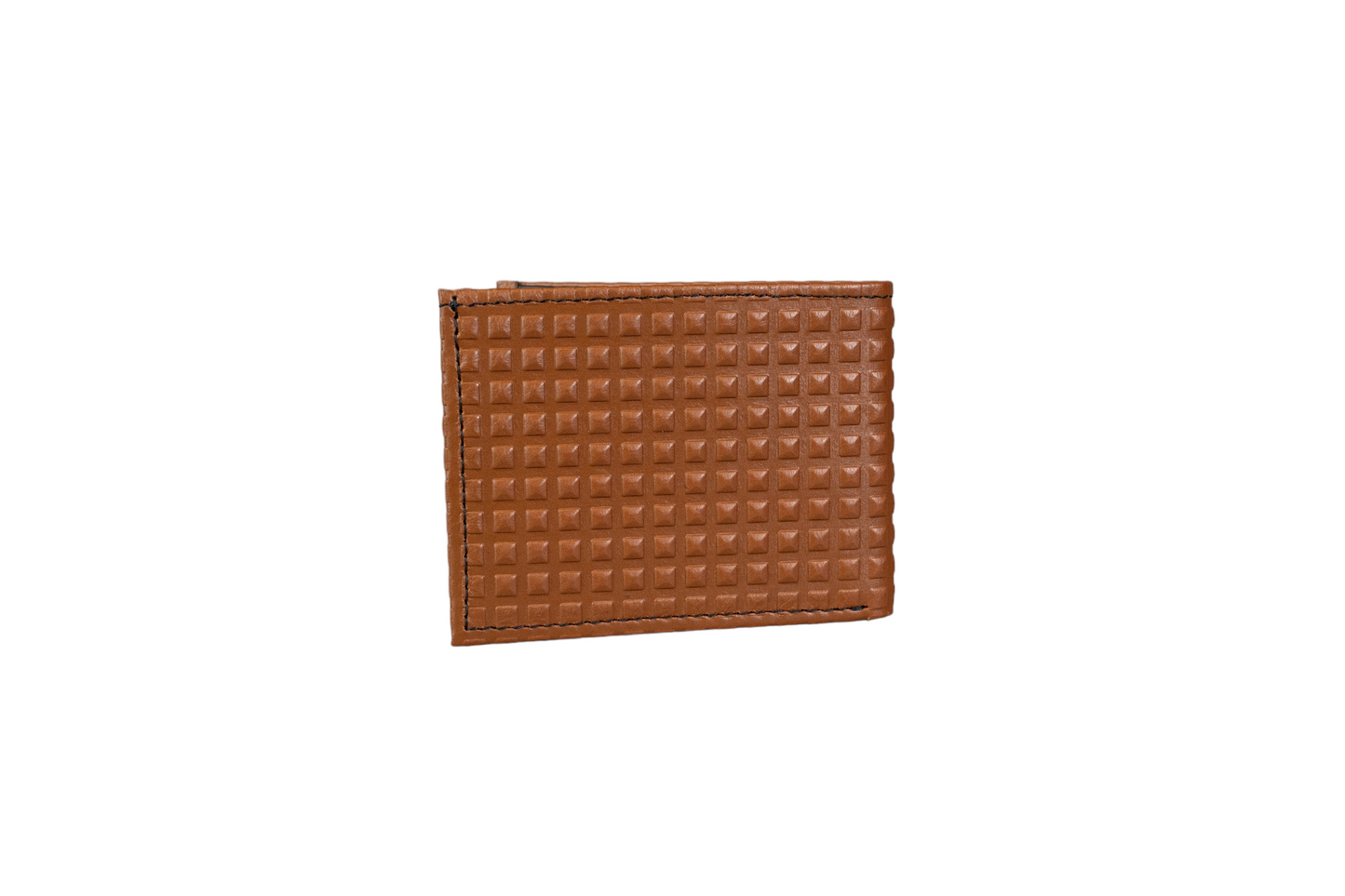 Billetera Grande Marron Diamante interior Negro Mate