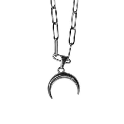 Cadena Clip con Media Luna