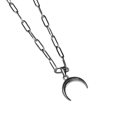 Cadena Clip con Media Luna