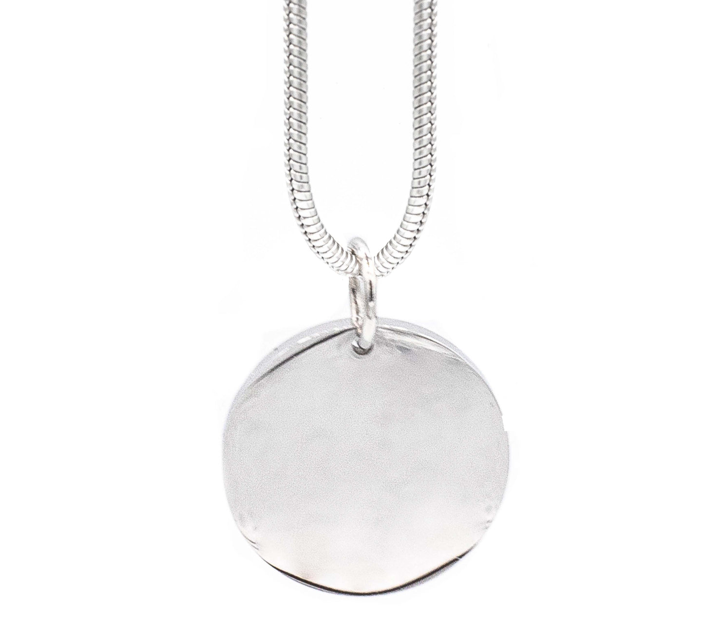 Cadena Ajustable con Medalla Circular