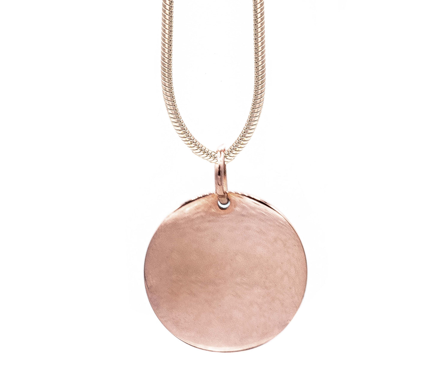 Cadena Ajustable con Medalla Circular