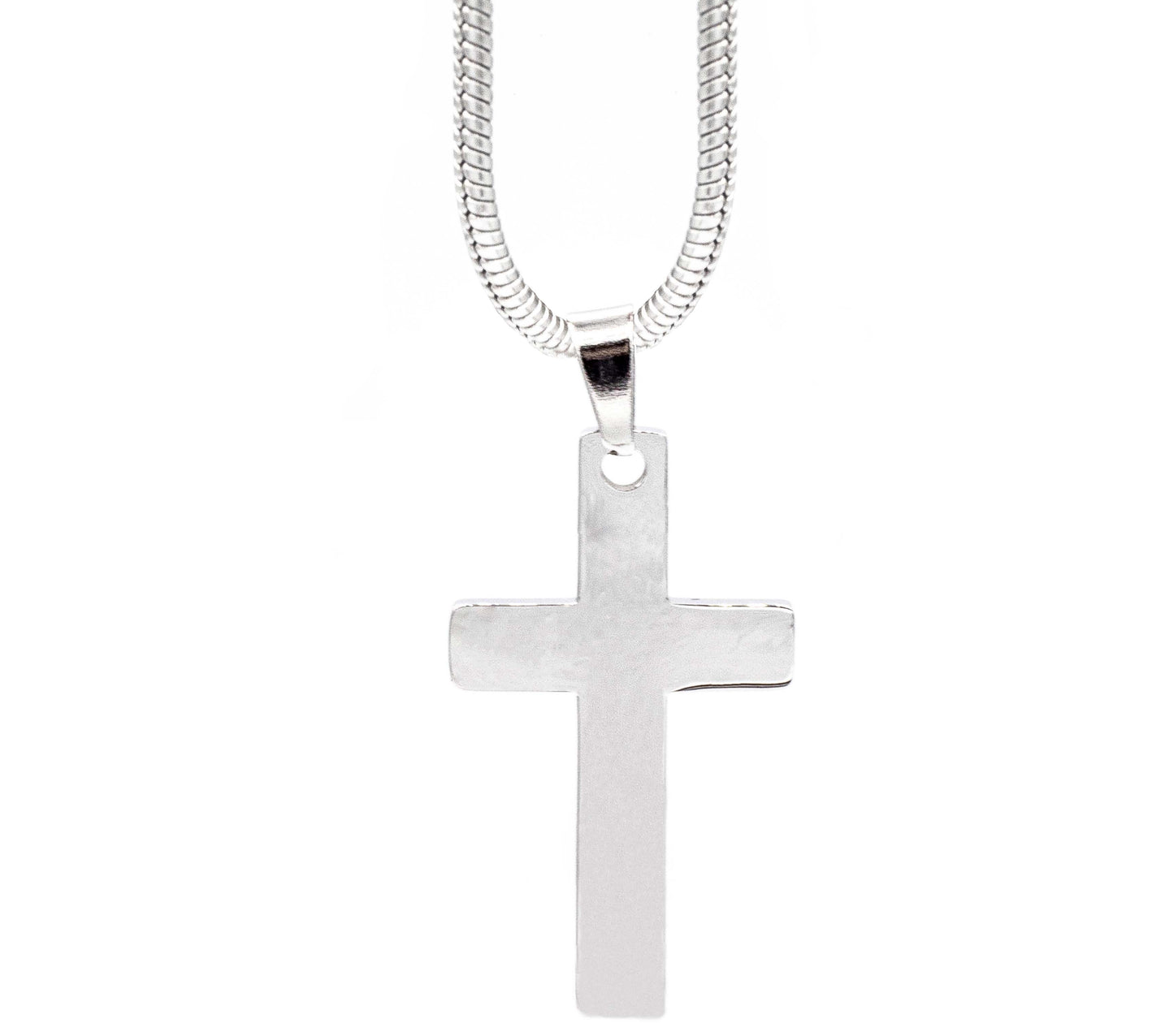 Cadena Ajustable con Cruz Minimalista