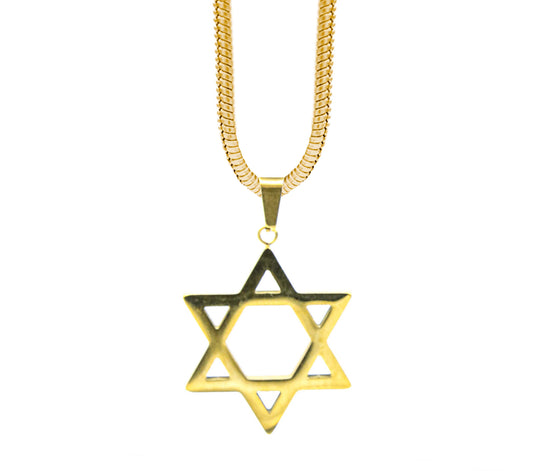 Cadena Ajustable con Estrella de David