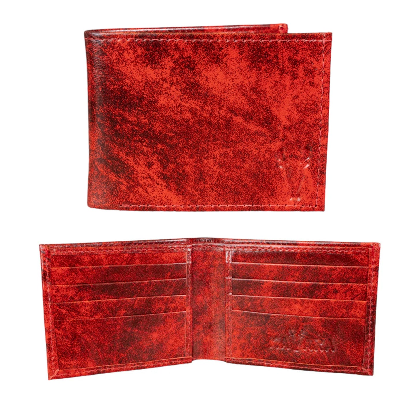 Billetera Grande Jungle Red