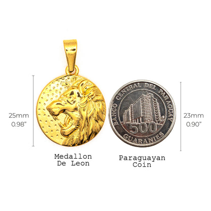 Cadena Rope Fina con Lion Points