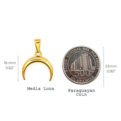 Cadena Clip con Media Luna