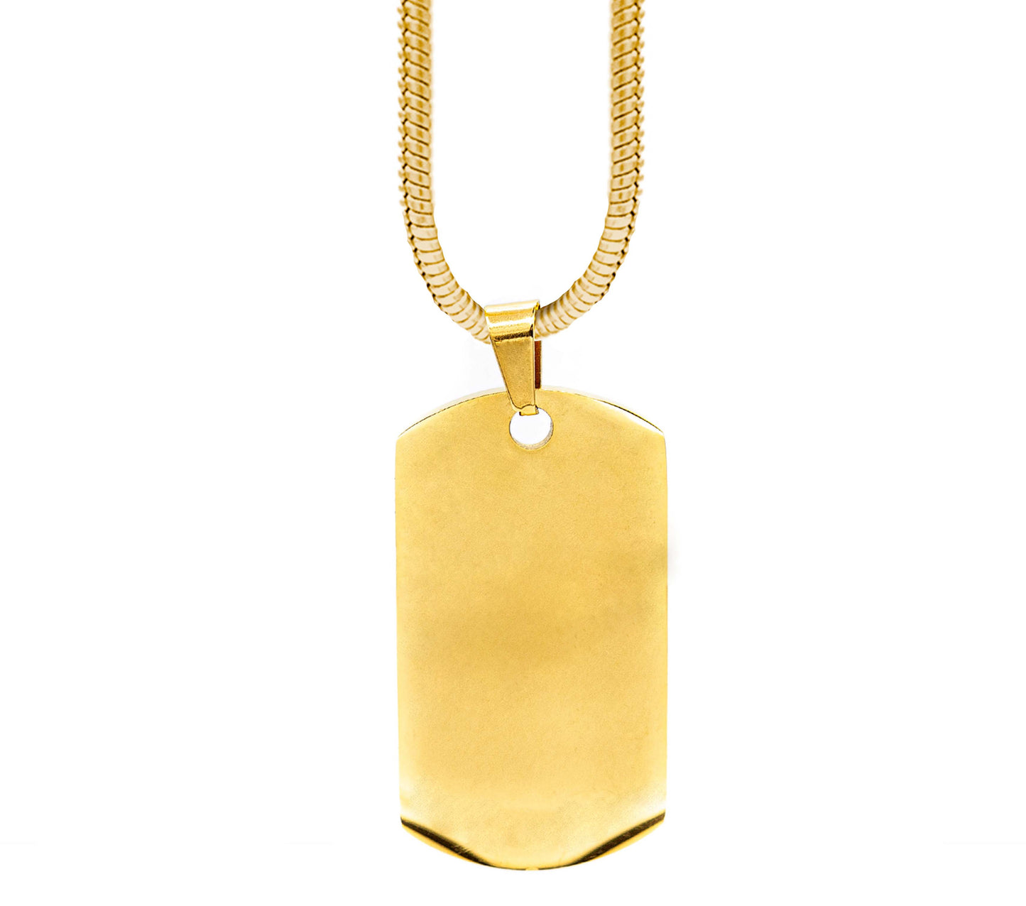 Cadena Ajustable con Medalla Militar