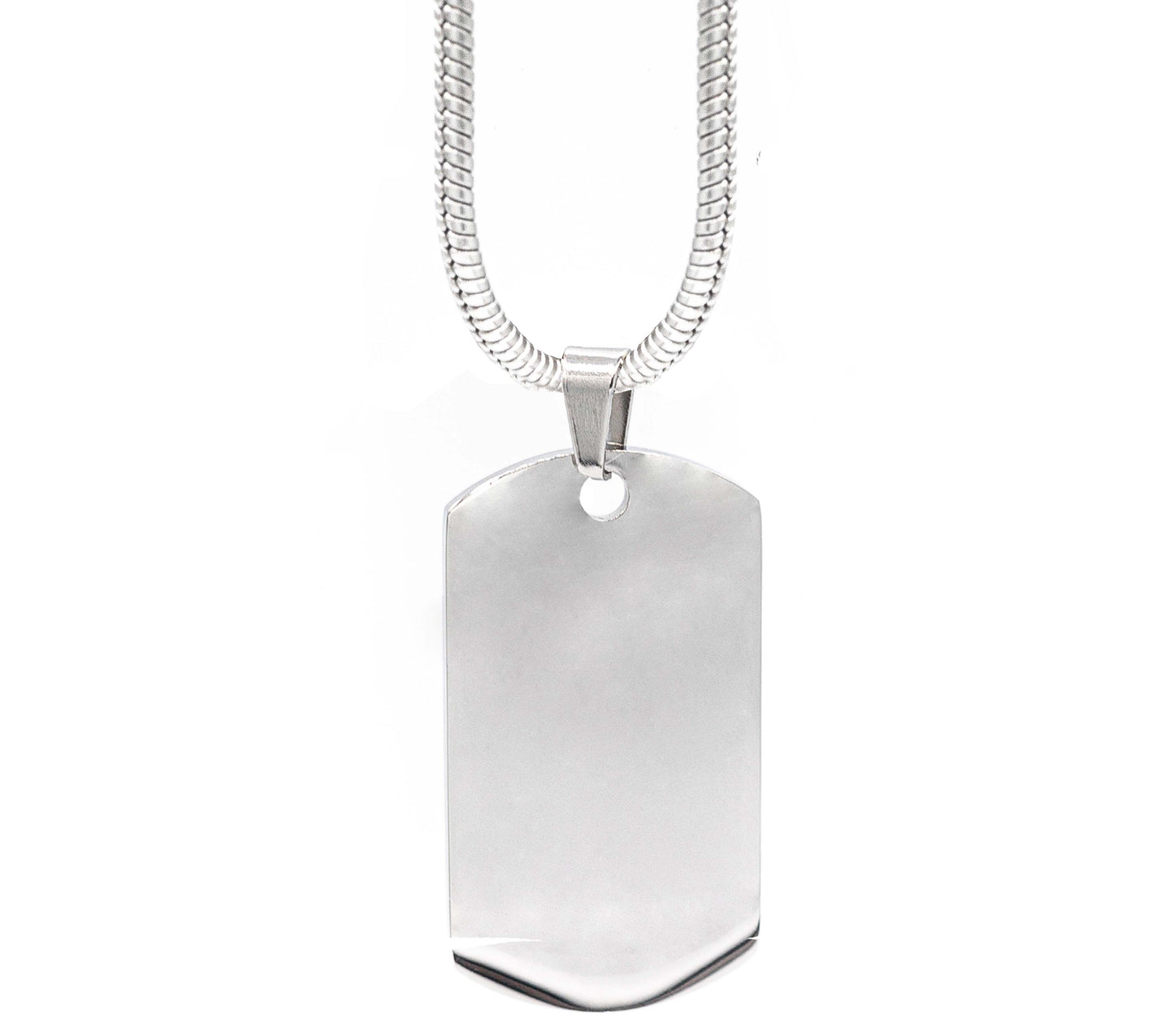 Cadena Ajustable con Medalla Militar