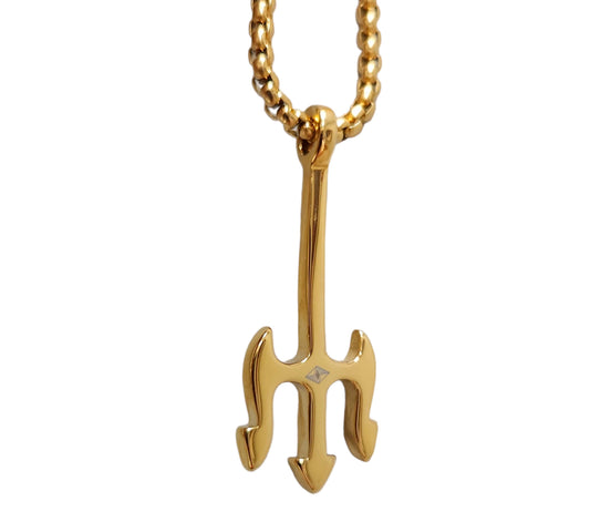 Cadena Pearl con Tridente